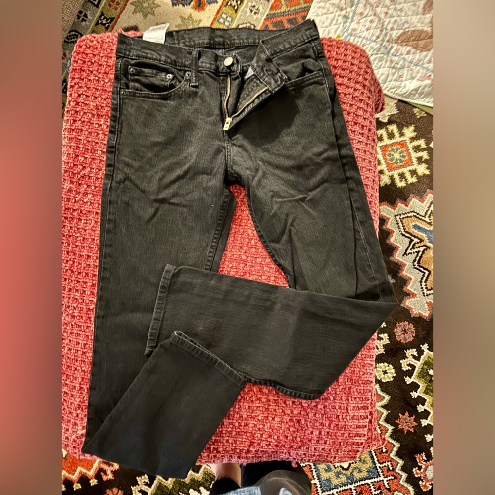 Levis black 511 jeans
